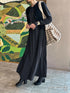 【 予約:10月中旬〜下旬 】SLUB FLARE DRESS/Y254-51135